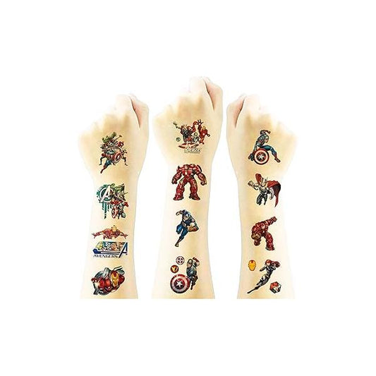 40pcs Kuromi Temporary Tattoos for Girls,Birthday Themed Party Supplies Decoration Favors Cartoon Sticker Kids Boys Home Activity Class Prizes Carnival Christmas Rewards