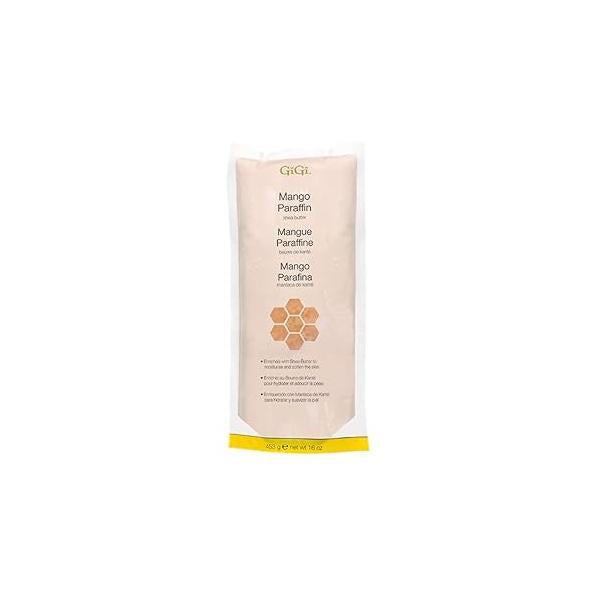 GiGi Paraffin Wax Refill with Mango & Shea Butter - Ultra-Hydrating Hand Feet Treatment, Compatible Bath Machine, 16 oz