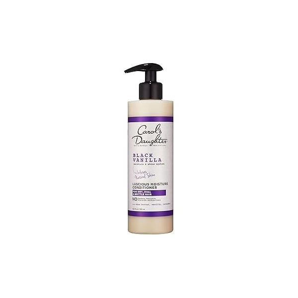 Carol's Daughter Black Vanilla Moisture Sulfate Free Conditioner for Curly, Wavy or Natural Hair, Moisturizing Hair Care Dry, Damaged 12 Fl Oz