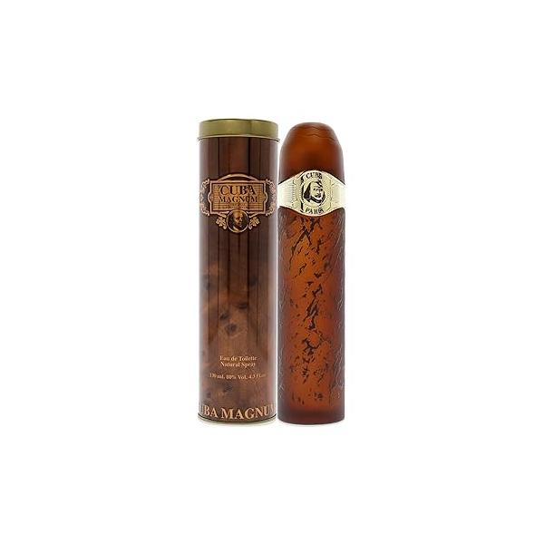 Cuba Magnum Gold By For Men, Eau De Toilette Spray, 4.3-Ounce Bottle