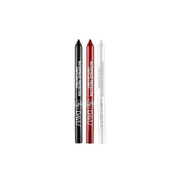 15 Colorful Eyeliner Pen Set, Eye Shadow Pencil, Pearl Kit Metallic Glitter Colored liner for Women Eye&Lip Liner Professional Waterproof Makeup