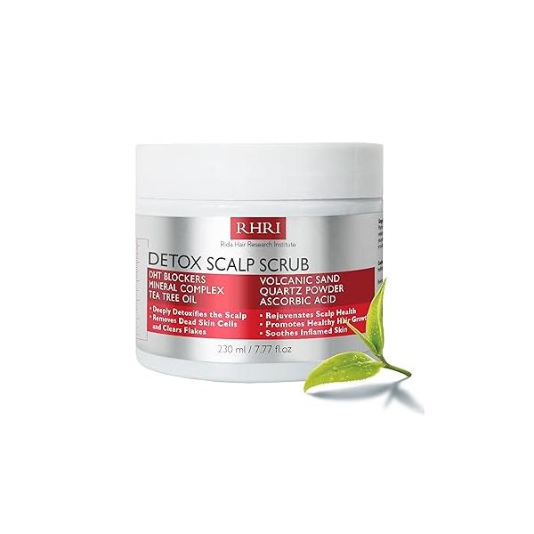Detox Shampoo For Product Build up: Detoxify & Regrow with Our Clarifying - Nourishes Follicles, Soothes Scalp Irritation All Hair Types