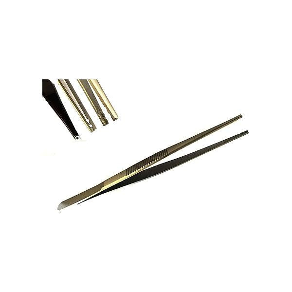 Spire Tools Screw Holding Tweezers Watch Repair Service Assembly Servicing Optical Tool BEADING TWEEZER (5.5)