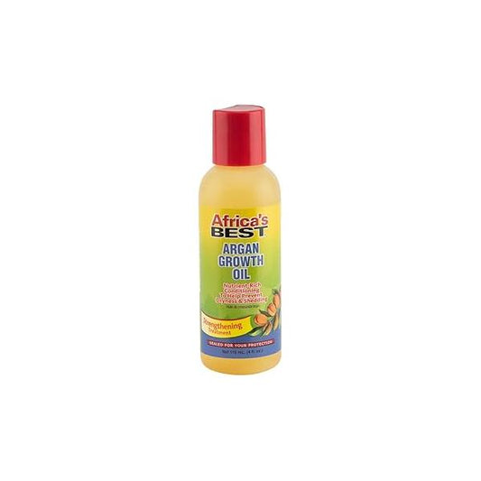 Africa's Best - Argan Growth Oil, Nutrient Rich Formula, Strengthens Hair, Stimulates Hair Growth, Conditions to Help Prevent Dryness and Shedding, 4oz Bottle