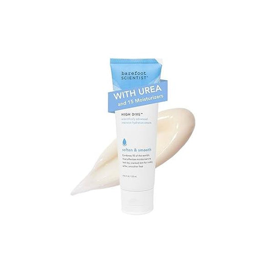 Barefoot Scientist High Dive Intensive Hydration Foot Therapy Cream, Specialized Moisture for Dry Feet and Cracked Heels