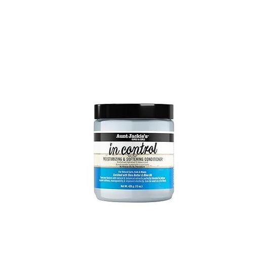 Aunt Jackie's in control 15oz - "Anti-Poof" Moisturizing & Softening Conditioner