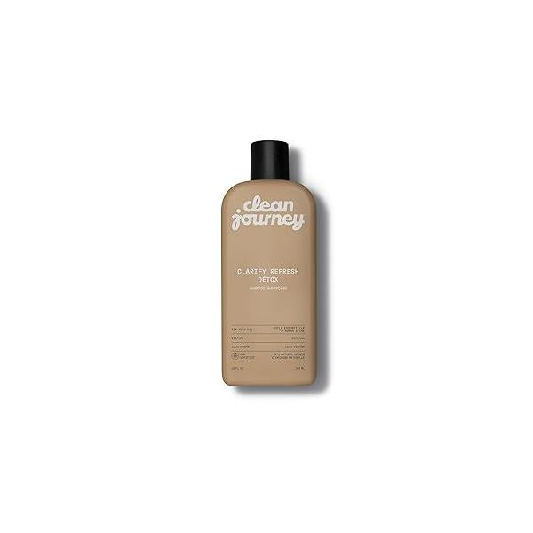 Clarify Refresh Detox Hair Shampoo, EWG Verified, Infused with Tea Tree Oil and Biotin, For Oily + Buildup, Clean Ingredients, Vegan, Fresh Scent, 12 Fl Oz