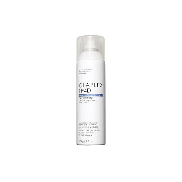 Olaplex No. 4D Clean Weightless Volume Dry Shampoo, Detoxifies Scalp, Neutralizes Odor, Leaves Hair Feeling Clean, For All Types, 6.3 oz