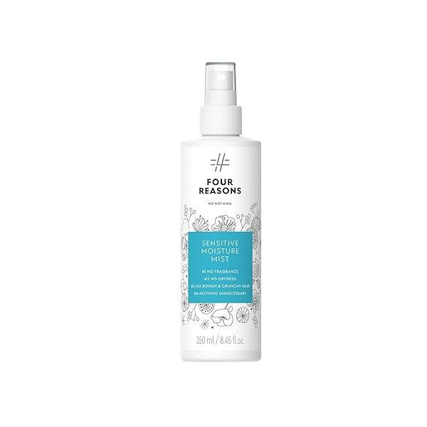 No nothing Very Sensitive Moisture Mist - Moisturizing and Conditioning Leave-in | Unscented, Vegan, Hypoallergenic, Detangling spray 8.5 fl oz (New Packaging)
