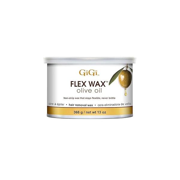 GiGi Brazilian Body Hard Wax for Hair Removal, Non-Strip Coarse Hair, Ideal Bikini, Face & Sensitive Areas, 14 oz, 1 Pack