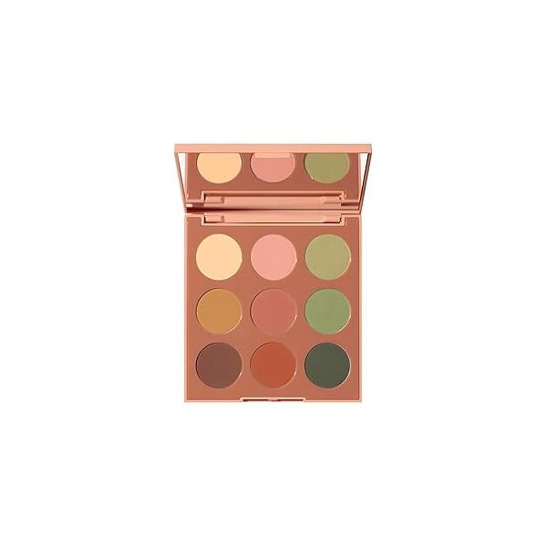 Morphe 9V Vintage Rose Artistry Palette - Mauve & Rose-Toned Makeup with Matte and Shimmer Finishes Highly Pigmented Eye a Blendable Buildable Formula (0.35 oz)