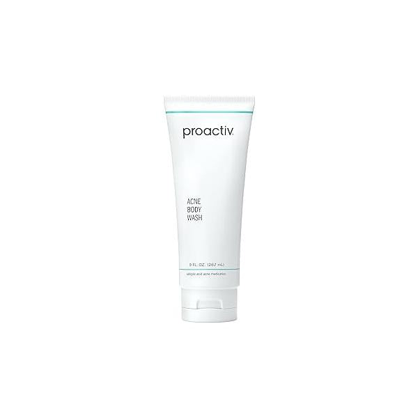 Proactiv Acne Body Wash, Gentle Cleanser, Unclogs Pores and Clears Blemishes, Salicylic Acid & Glycolic Formula, Soothing Complex of Shea Butter, Vitamin E Aloe Vera Extract, 9 Fl Oz