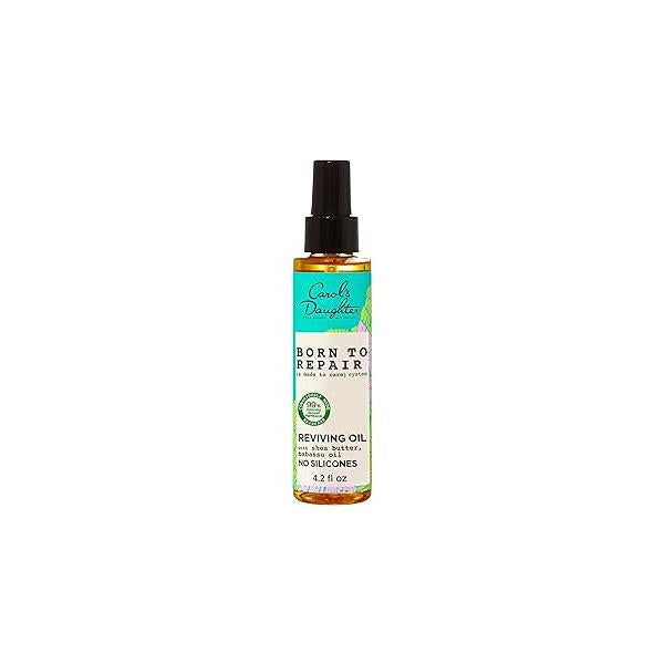 Carol's Daughter Born To Repair Reviving Hair Oil for Dry Damaged & All Curl Types, Made with Shea Butter, 4.2 Fl Oz