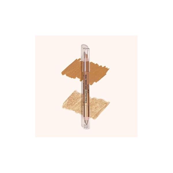 Dual Brow Highlighter Pencil (Rich Caramel)