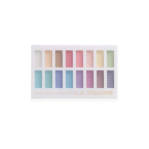 L.A. COLORS 16 Color Eyeshadow Palette, Haute C74202TAG