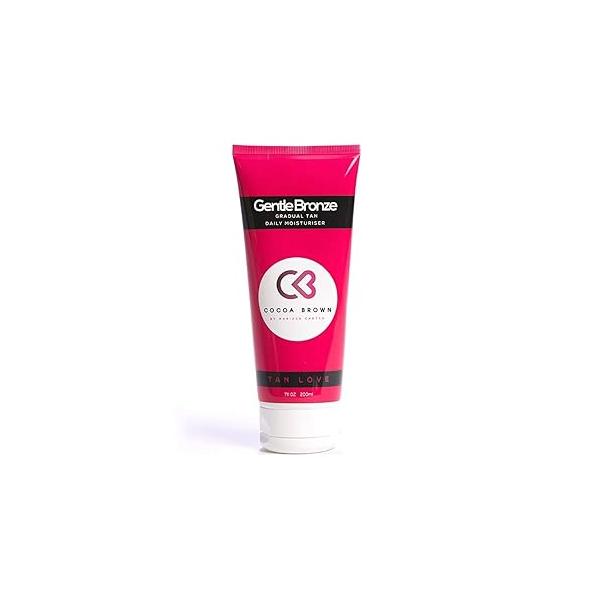 Cocoa Brown Gentle Bronze Gradual Tanning Lotion - Sunless for Face and Body Moisturizing Self (7 fl oz)
