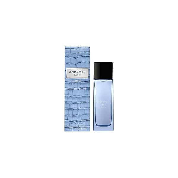 JIMMY CHOO - Man Aqua Eau de Toilette Men's Fragrance Sweet & Woody With notes of Grapefruit, Geranium Salty Moss