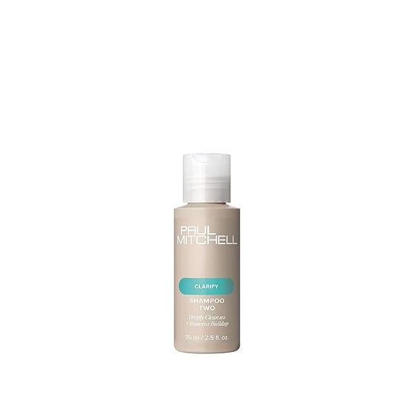 Paul Mitchell Shampoo Two, Clarifying Shampoo, Deep Cleanses + Removes Buildup, For All Hair Types, Especially Oily