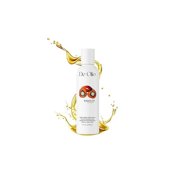 | Batana Oil for Hair Growth 100% Pure & Natural For Thicker Stronger From Honduras Prevent Loss 4fl. oz. (118 mL)