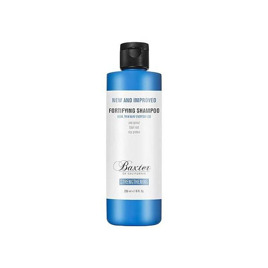 Baxter of California Daily Fortifying Shampoo for Men | All Hair Types| Cleanses and Strengthens Fresh Mint Scent Father's Day Gift Guide