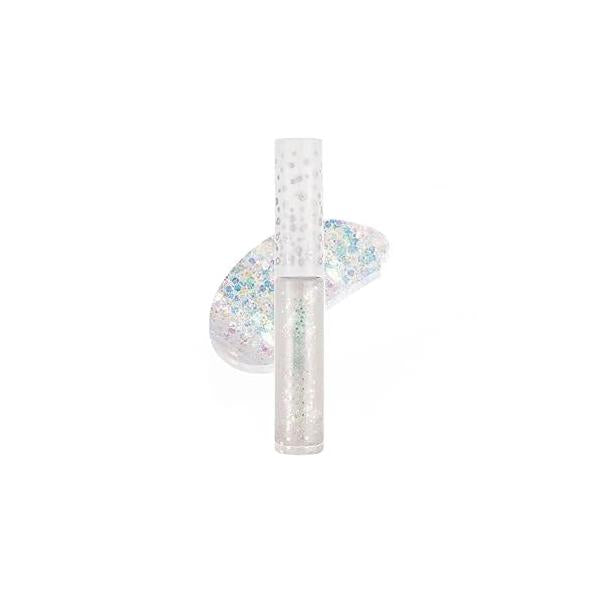 Liquid Glitter Eyeshadow & Eyeliner - Metallic Shimmer Eye Looks Waterproof, Long Lasting Quick-Drying Sparkling Shadow Makeup Euphoria 03