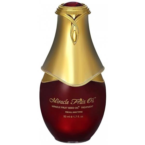 Miracle Fruit Seed Hair Oil - 50ml Treatment for All Types Ultra Shiny, Strong Dry and Growth Prevents Breakage Loss