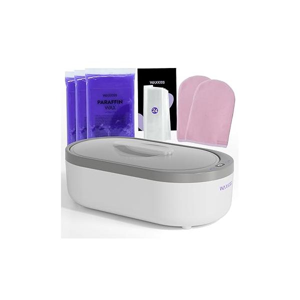 Small Paraffin Wax Machine for Hands - Size Hand 2000ml With 3 packs of Kit Digital Display Screen Bath