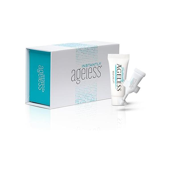 Instantly Ageless - Instant Face Lift Cream Skin Care for Anti Aging face cream Wrinkle Tightener Under Eye Bags Remover Facelift in a Box of 25 Vials