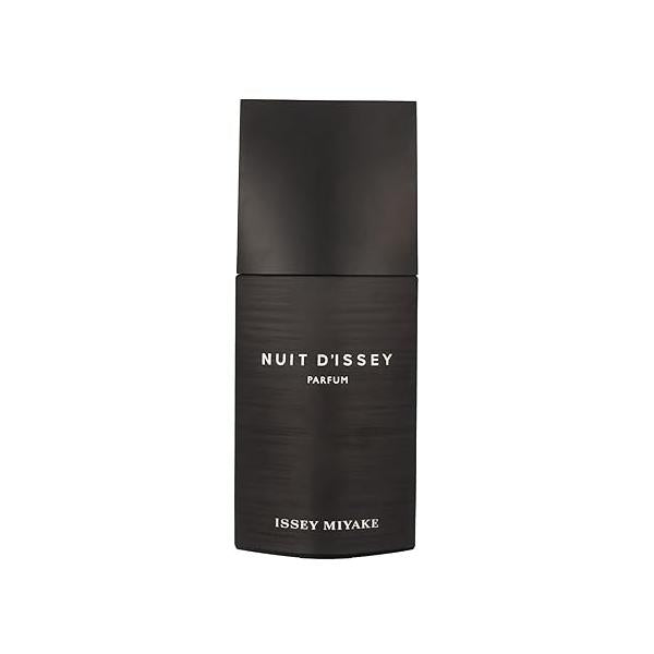 Issey Miyake Nuit d'Issey Parfum Spray - Fragrance for Men Leathery, Woody, Intense With Notes of Grapefruit, Vanilla, Tonka Bean & Leather Accord 4.2 oz
