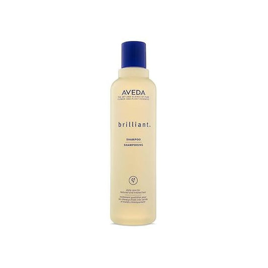 Aveda Brilliant Shampoo | Adds Shine Deeply Cleanses Hair Removes Product Build-Up for All Types, 8.5 Fl Oz