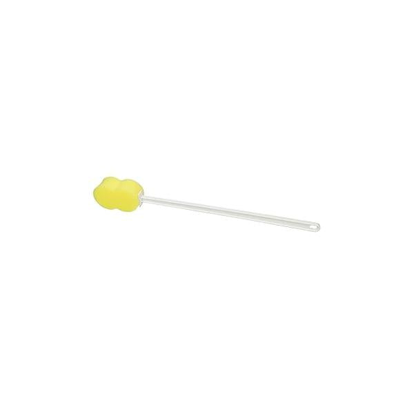 Sammons Preston Long Scrub Sponges, 22.5" Handled Washer and Scrubber Tool with Polyfoam Contour Sponge, Bath Shower Cleaning Aid, Extended Reacher for Limited Range of Motion