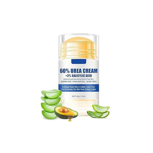 60% Urea Plus 2% Salicylic Cream Moisturizer,Nourish Foot Care,Moisturizing, Anti-Drying, Nourishing And Peeling Care Cream,For Softens Skin Exfoliates Dead Smoothing