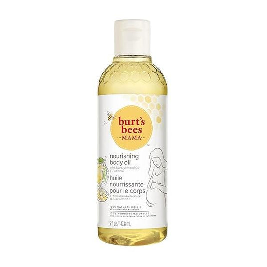 Burt's Bees Mama Body Oil with Vitamin E, 100% Natural Origin, 5 Fluid Ounces