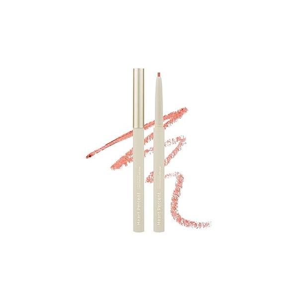 Heart Percent Dote On Mood Contour Eyeliner Slim, Long Lasting Aegyosal Waterline Extended Twim Liner for Eye Contouring Makeup, C4. Born to be
