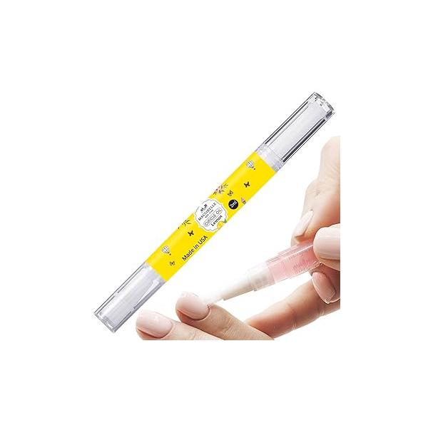 Maccibelle Pure Cuticle & Nail Oil Pen 2ml Heals Dry Cracked Cuticles (Set of 3)