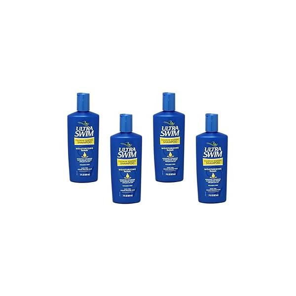 UltraSwim Chlorine Removal Moisturizing Shampoo, 7 oz., 4 Pack