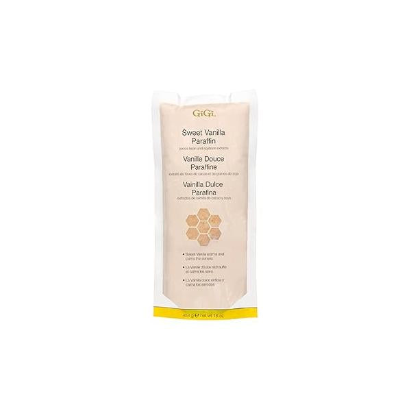 GiGi Paraffin Wax Refill with Mango & Shea Butter - Ultra-Hydrating Hand Feet Treatment, Compatible Bath Machine, 16 oz