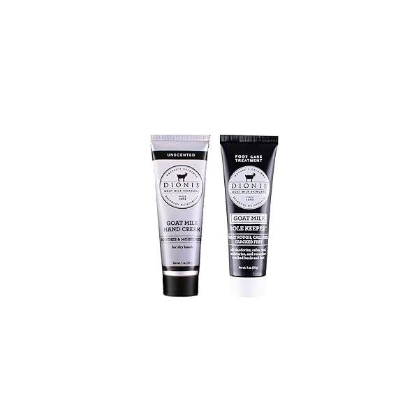 Dionis Goat Milk Skincare Footcare Lotion (2 In 1 Sole Keeper), Moisturize Dry Cracked Feet, Smooth and Hydrated Dermatologist Tested