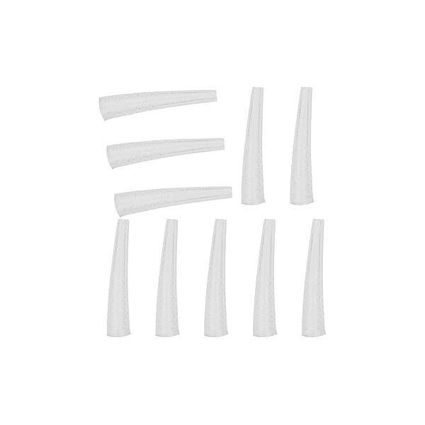 Non-Slip Tweezers With Reusable Tip Cover - Thickened Silicone Design for Eyelashes Grafting