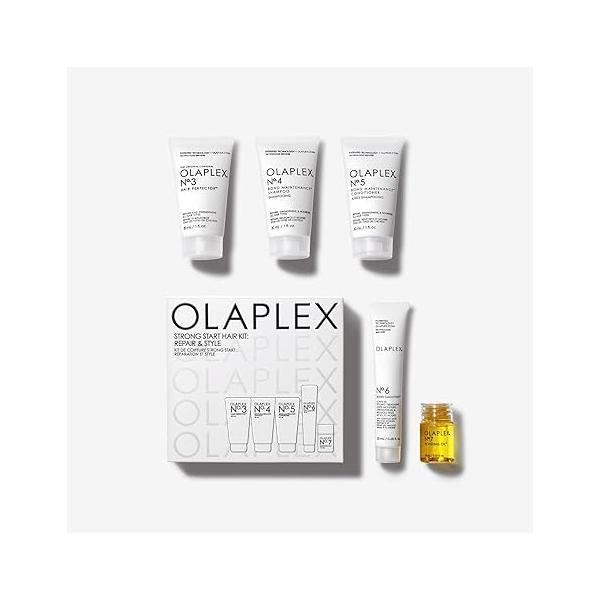 Olaplex Strong Start Haircare Kit: Repair & Style, No. 3, 4, 5, 6, 7, Strengthens Adds Moisture, Frizz Control, Maximum Shine, For All Hair Types