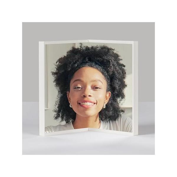 Realme V Non-Reversing Mirror(Without a Stand) - True Image, Unmatched Precision, Calibration Free, Slim Design for Makeup Vanity, 9'' Mirror