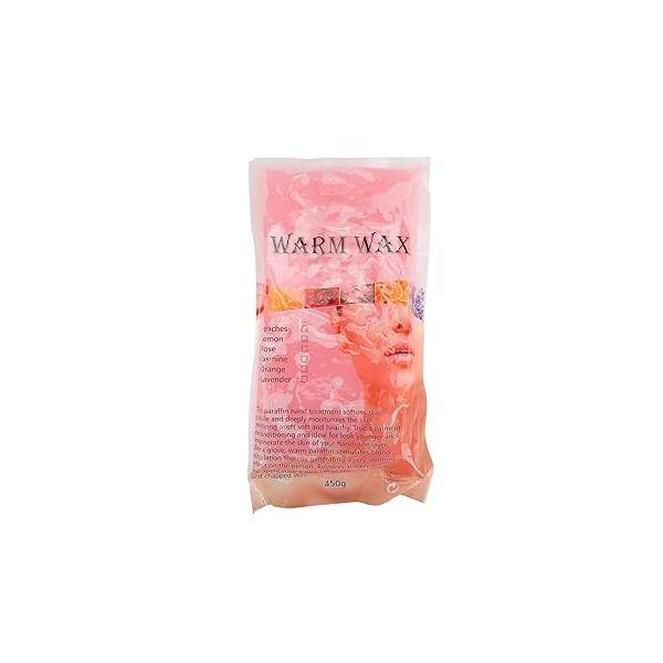 Paraffin Wax Machine Refills, Refills Block Nourishing Hand Feet for Home Beauty Salon 450g Extra suitable sensitive type of skin(lemon)