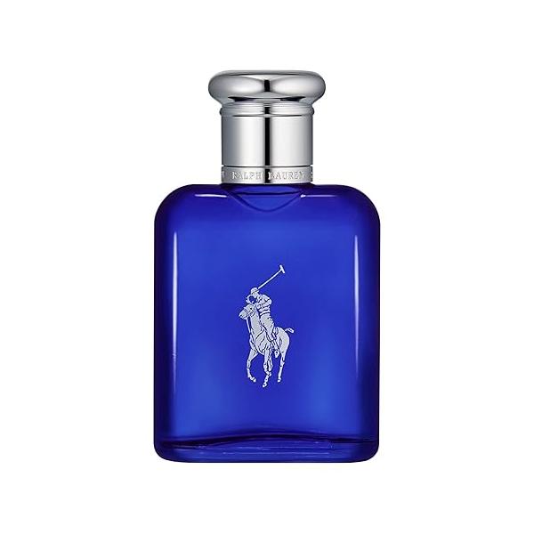 RALPH LAUREN FRAGRANCES - Polo Blue Eau de Toilette Men's Cologne Aquatic & Fresh With Citrus, Sage, and Suede Medium Intensity