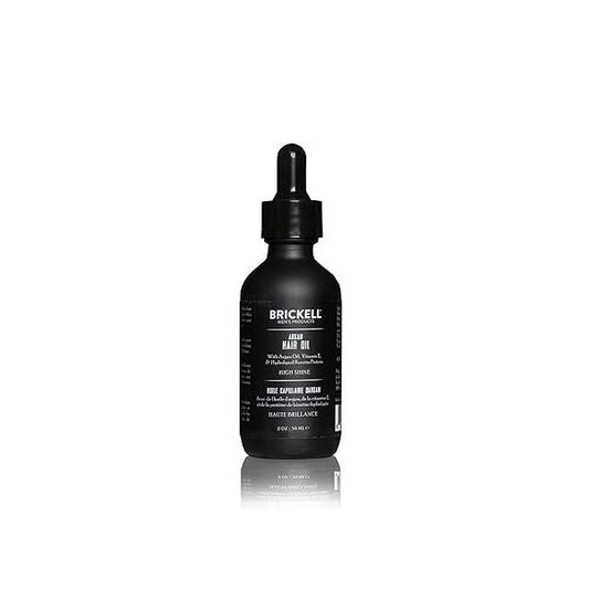 Brickell Men's Argan Oil for Hair, Natural and Organic Hair For Men, Lightweight Treatment, 2 Ounce, Scented