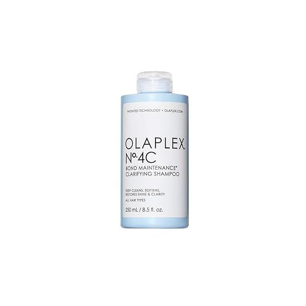 Olaplex No. 4C Bond Maintenance Clarifying Shampoo, Deep Cleans, Softens, Restores Shine, & Clarity, For All Hair Types Experiencing Product Buildup or Excess Oil, 8.5 fl oz
