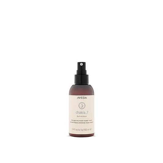 Aveda Chakra 7 Balancing Pure-Fume Mist: Connection | Body & Room Spray Balances Crown With Olibanum, Certified Organic Elemi Angelica, 3.4 Fl Oz