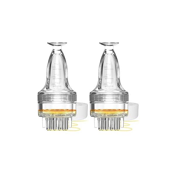 Scalp Applicator, One-Minute Direct-to-Scalp Precision, Minoxidil Applicator for Hair Growth, Serum Comb Tool Bottle, Ideal Thin Treatments