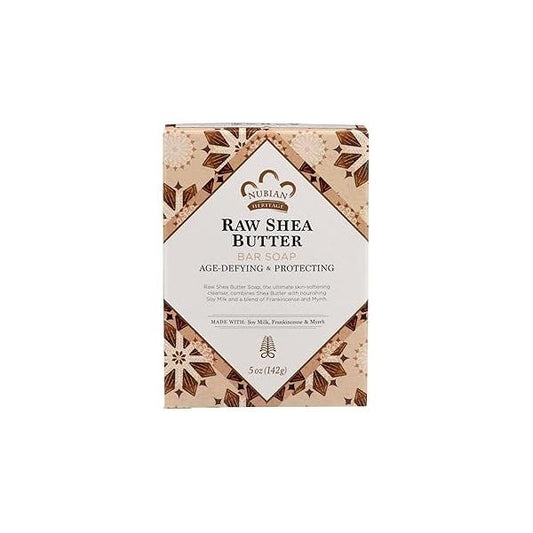 Bar Soap Raw Shea Butter 5 Oz By Nubian Heritage