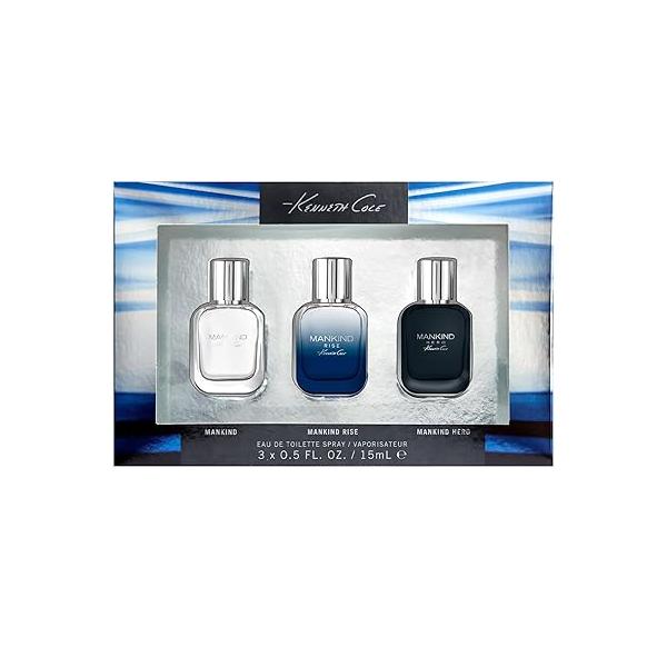 Kenneth Cole Mankind Rise Eau de Toilette Cologne for Men, Notes of Eucalyptus, Ginger, and Sandalwood