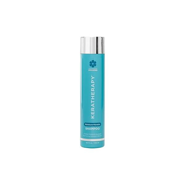 Keratherapy Keratin Infused Moisture Shampoo, 10.1 fl. oz., 300 ml - Anti Frizz Shampoo for Oily Scalp and Dry Ends Kerabond Technology, Aloe Vera, & Willow Bark